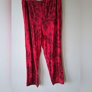 SOMA PJ Pants Size M Ankle Cropped Length Nearly New!